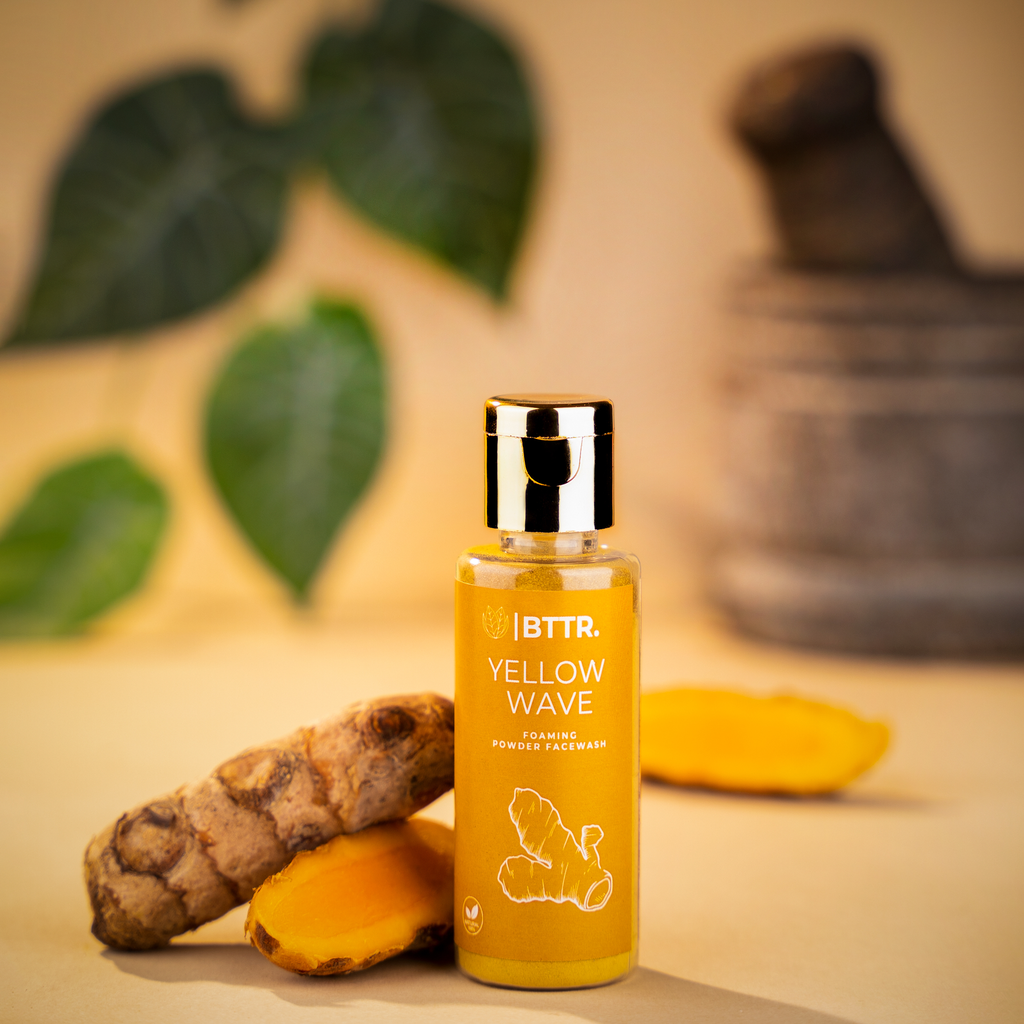 YELLOW WAVE Foaming Powder Facewash