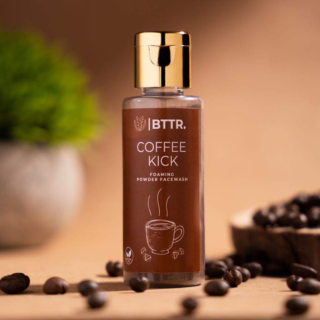 COFFEE KICK Foaming Powder Facewash